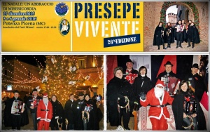 locandina presepe vivente potenza picena